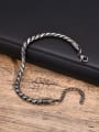 thumb Stainless steel Irregular Hip Hop Bracelet 2