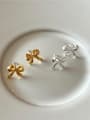 thumb 925 Sterling Silver Butterfly Vintage Stud Earring 0