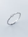 thumb 925 Sterling Silver Smooth Round Minimalist Free Size  Ring 2