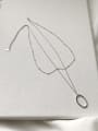 thumb 925 Sterling Silver Simple Xinghe Double Layer Design Necklace 0