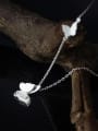 thumb 925 Sterling Silver Butterfly Minimalist Necklace 2