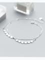 thumb 925 Sterling Silver Round Minimalist  Anklet 1