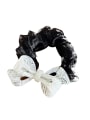 thumb Cellulose Acetate Trend Bowknot Multi Color Hair Rope 3