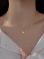 thumb 925 Sterling Silver Cubic Zirconia Hollow  Wing Dainty Necklace 2
