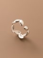 thumb 925 Sterling Silver Irregular Trend Band Ring 1