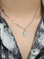 thumb 925 Sterling Silver Geometric Ethnic Necklace 2