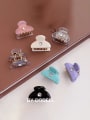 thumb Alloy Resin Cute Geometric  Multi Color Jaw Hair Claw 1