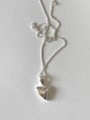 thumb 925 Sterling Silver Geometric Minimalist Necklace 2