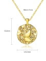 thumb Brass Constellation Vintage Pendant Necklace 3