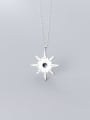 thumb 925 Sterling Silver Cubic Zirconia Star Dainty Necklace 3