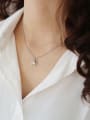 thumb 925 Sterling Silver Imitation Pearl White Necklace 0