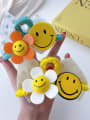 thumb Alloy Resin Trend Cute Smiley  Flower Jaw Hair Claw 1