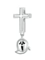 thumb 925 Sterling Silver Minimalist Cross Pendant 0