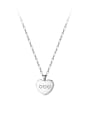 thumb 925 Sterling Silver Heart Minimalist Necklace 0