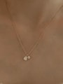 thumb 925 Sterling Silver Cubic Zirconia Water Drop Hip Hop Necklace 3