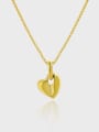 thumb 925 Sterling Silver Heart Minimalist Necklace 0