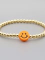 thumb Stainless steel Polymer Clay Smiley Bohemia Beaded Bracelet 2