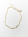 thumb 925 Sterling Silver Minimalist Chain Necklace 0