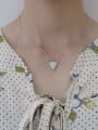 thumb 925 sterling silver simple fashion triangle Necklace 1