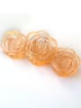thumb Zinc Alloy Trend Flower  Resin Jaw Hair Claw 3