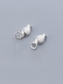 thumb 925 Sterling Silver With  Simple Fish Pendant Diy Jewelry Accessories 0
