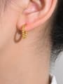 thumb Stainless steel Bead Geometric Minimalist Stud Earring 2