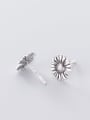 thumb 925 Sterling Silver  Vintage Retro Simple Little Daisy Stud Earring 2