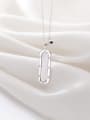 thumb 925 Sterling Silver Simple geometric Necklace 0