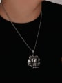 thumb Stainless steel Skull Hip Hop Long Strand Necklace 1