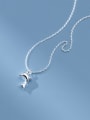 thumb 925 Sterling Silver Dolphin Dainty Necklace 3