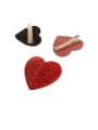 thumb Zinc Alloy Heart Minimalist Barrettes & Clips 0