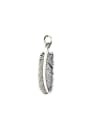 thumb Vintage Sterling Silver With Vintage Feather Pendant Diy Accessories 0