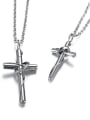 thumb 316L Surgical Steel Cross Ethnic Regligious Necklace 3