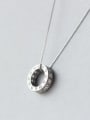 thumb 925 Sterling Silver Minimalist Geometric  Pendant 3