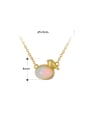 thumb 925 Sterling Silver Opal Bird Cute Necklace 1
