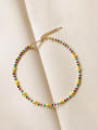 thumb Multi Color Glass beads Smiley Bohemia Handmade Beaded Necklace 0