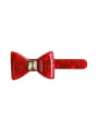 thumb Cellulose Acetate Minimalist Bowknot Alloy Multi Color Hair Barrette 3