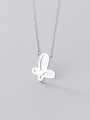 thumb 925 Sterling Silver Shell Butterfly Minimalist Pendant Necklace 4