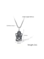 thumb Stainless steel Irregular Hip Hop Necklace 3