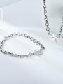 thumb 925 Sterling Silver Vintage Multi Strand Necklace 0