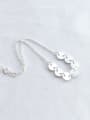thumb 925 Sterling Silver Minimalist  Round Anklet 0