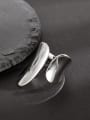 thumb 925 Sterling Silver Irregular Artisan Band Ring 4