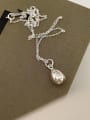 thumb 925 Sterling Silver Water Drop Classic Necklace 0