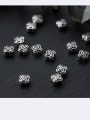 thumb 925 Sterling Silver With Flower shape Separate Beads Handmade DIY Jewelry Accessories 1