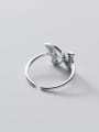thumb 925 Sterling Silver Butterfly Vintage Midi Ring 3