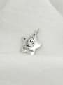 thumb Vintage Sterling Silver With Minimalist Crown Letters Pendant Diy Accessories 1