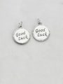 thumb Vintage Sterling Silver With Vintage Round Letters Pendant Diy Accessories 1