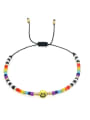 thumb Miyuki Millet Bead Multi Color Acrylic Smiley Bohemia Handmade Weave Bracelet 4