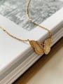 thumb 925 Sterling Silver Butterfly Vintage pendant Necklace 0