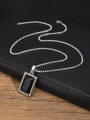 thumb Stainless steel Geometric Hip Hop Necklace 2